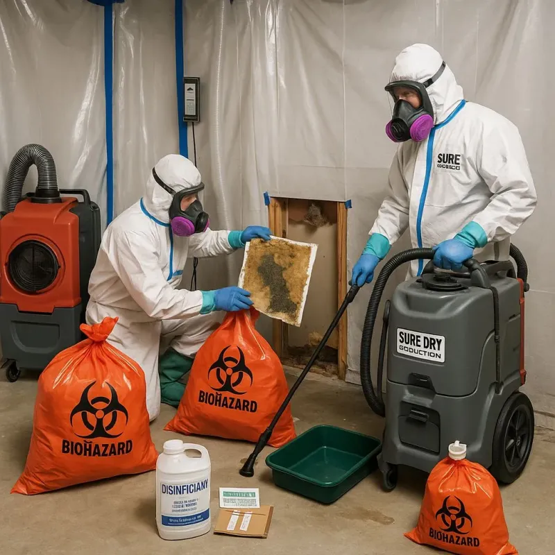 Contaminated Water Handling Protocols process in Wathena, KS